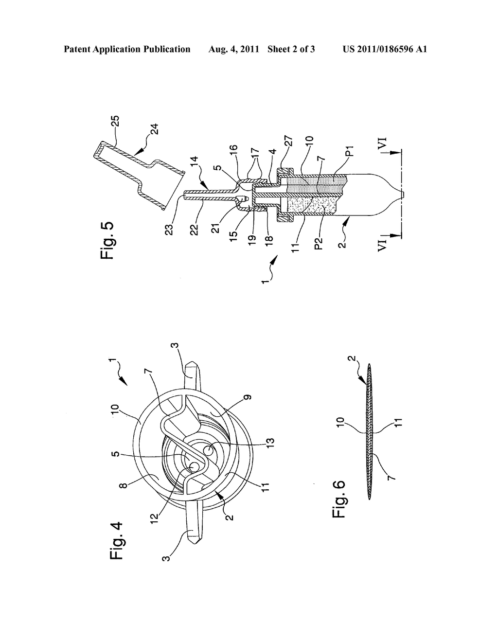 CONTAINER FOR FLUID PRODUCTS, PARTICULARLY PHARMACEUTICAL, COSMETIC, FOOD     PRODUCTS OR THE LIKE - diagram, schematic, and image 03