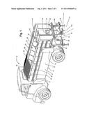 APPARATUS FOR SPREADING GRANULAR MATERIALS FROM VEHICLE diagram and image