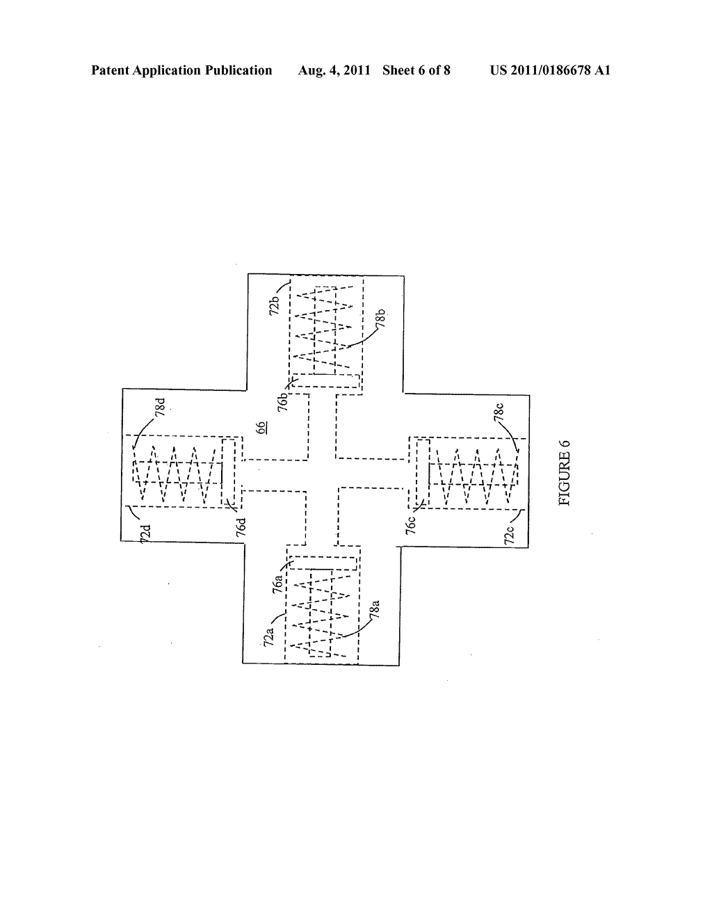 Pyrotechnic fin deployment and retention mechanism - diagram, schematic, and image 07