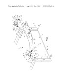 REMOVABLE SUPPORT FOR OPTIONAL EXTERNAL EQUIPMENT ON AN AIRCRAFT, AND AN     AIRCRAFT PROVIDED WITH SUCH A SUPPORT diagram and image