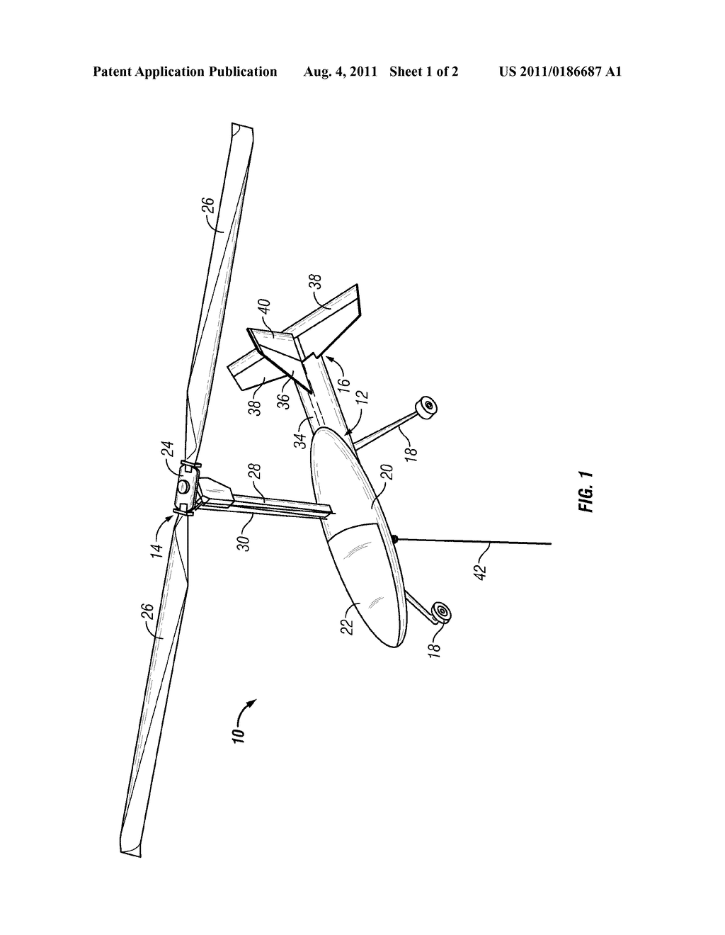 UNMANNED GYROKITE AS SELF-POWERED AIRBORNE PLATFORM FOR ELECTRONIC SYSTEMS - diagram, schematic, and image 02