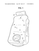 Portable arm rest diagram and image