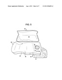 Portable arm rest diagram and image