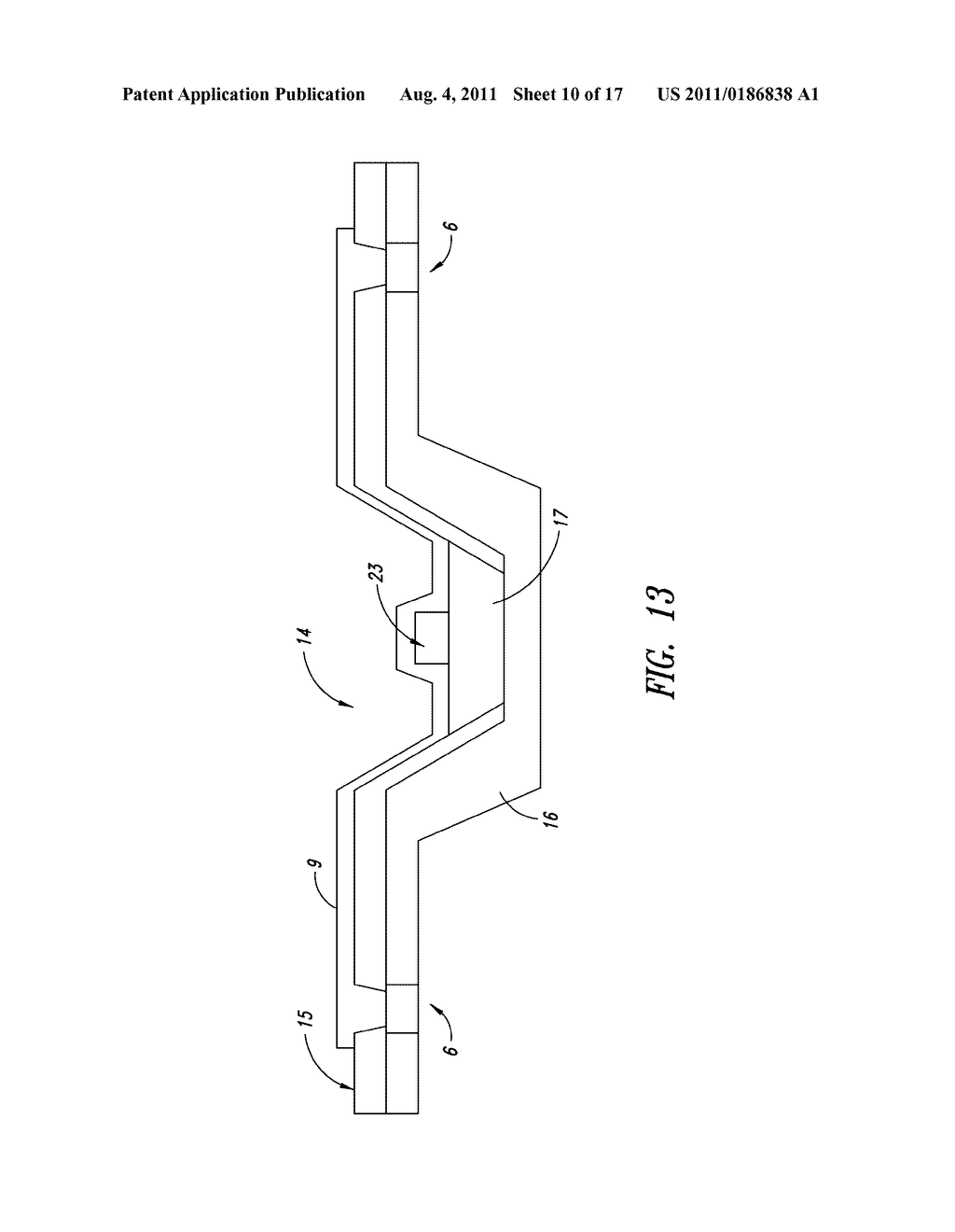 CIRCUIT ARCHITECTURE FOR THE PARALLEL SUPPLYING DURING AN ELECTRIC OR     ELECTROMAGNETIC TESTING OF A PLURALITY OF ELECTRONIC DEVICES INTEGRATED     ON A SEMICONDUCTOR WAFER - diagram, schematic, and image 11