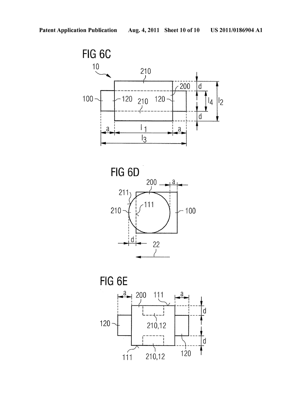 Radiation-Emitting Semiconductor Body with Carrier Substrate and Method     for the Production thereof - diagram, schematic, and image 11