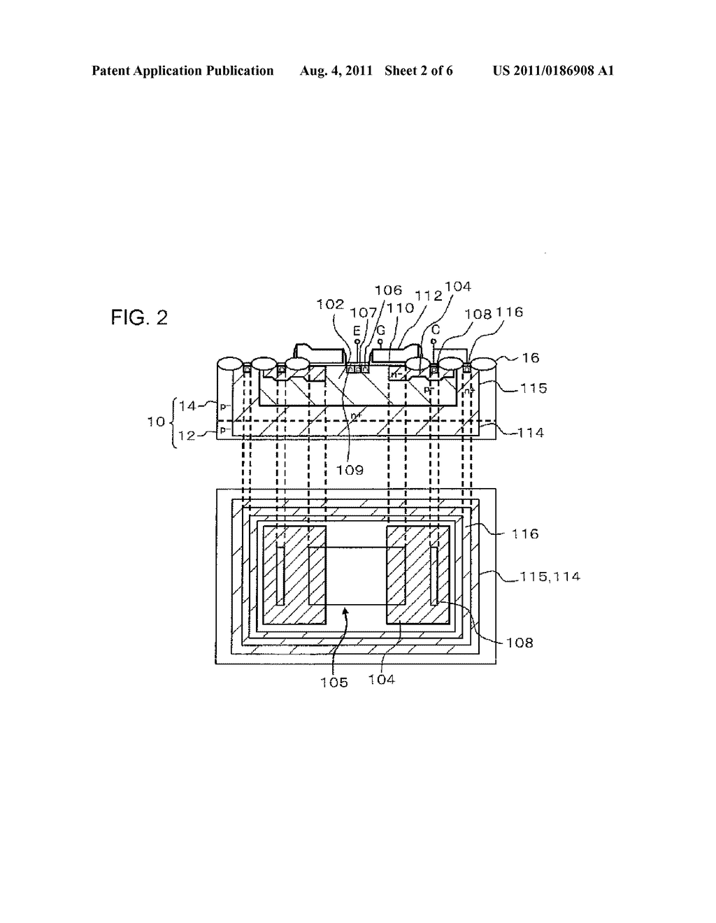 SEMICONDUCTOR DEVICE AND METHOD OF MANUFACTURING SEMICONDUCTOR DEVICE - diagram, schematic, and image 03