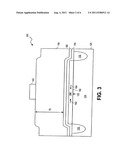 TRANSISTOR GATE ELECTRODE HAVING CONDUCTOR MATERIAL LAYER diagram and image