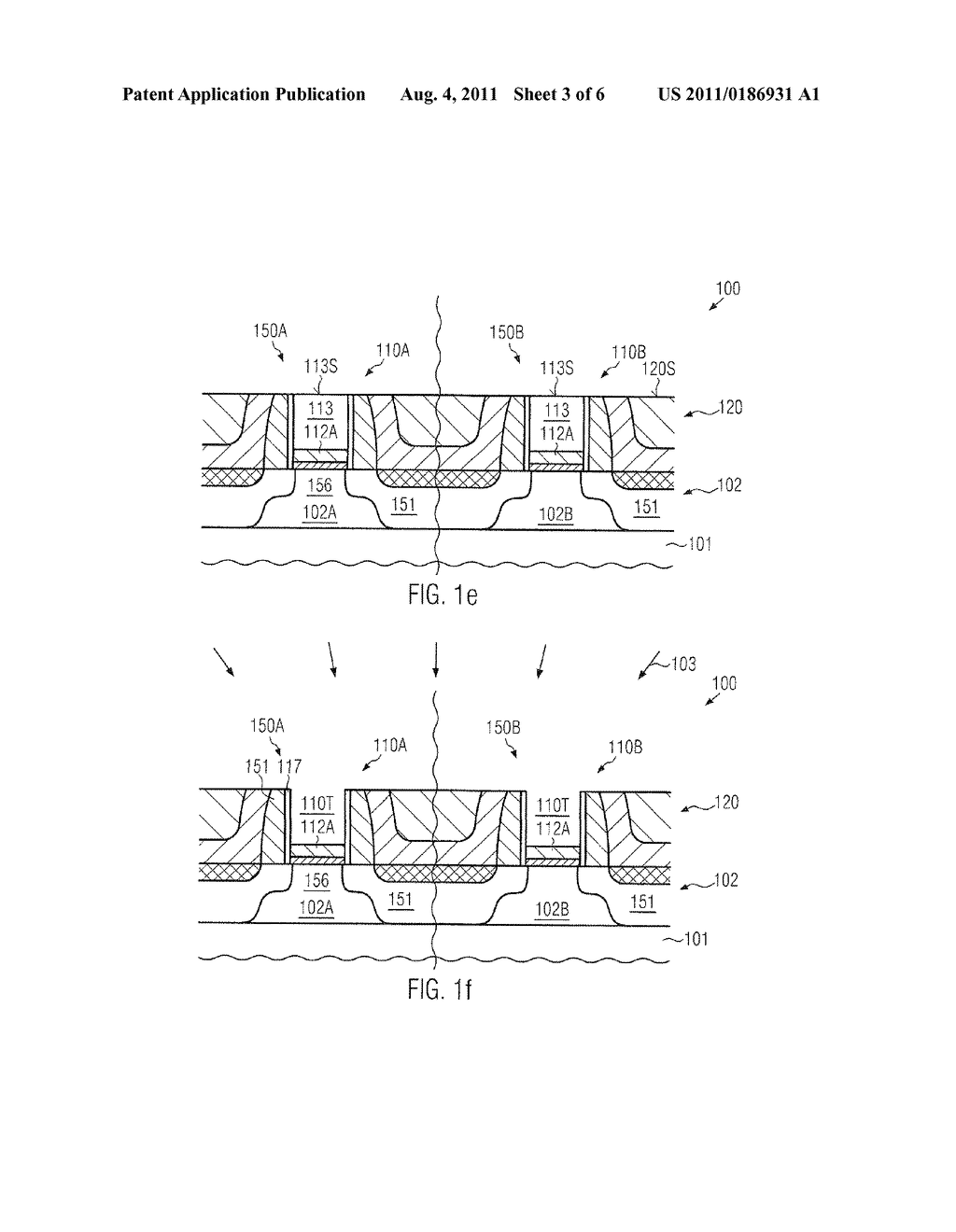 SEMICONDUCTOR DEVICE FORMED BY A REPLACEMENT GATE APPROACH BASED ON AN     EARLY WORK FUNCTION METAL - diagram, schematic, and image 04