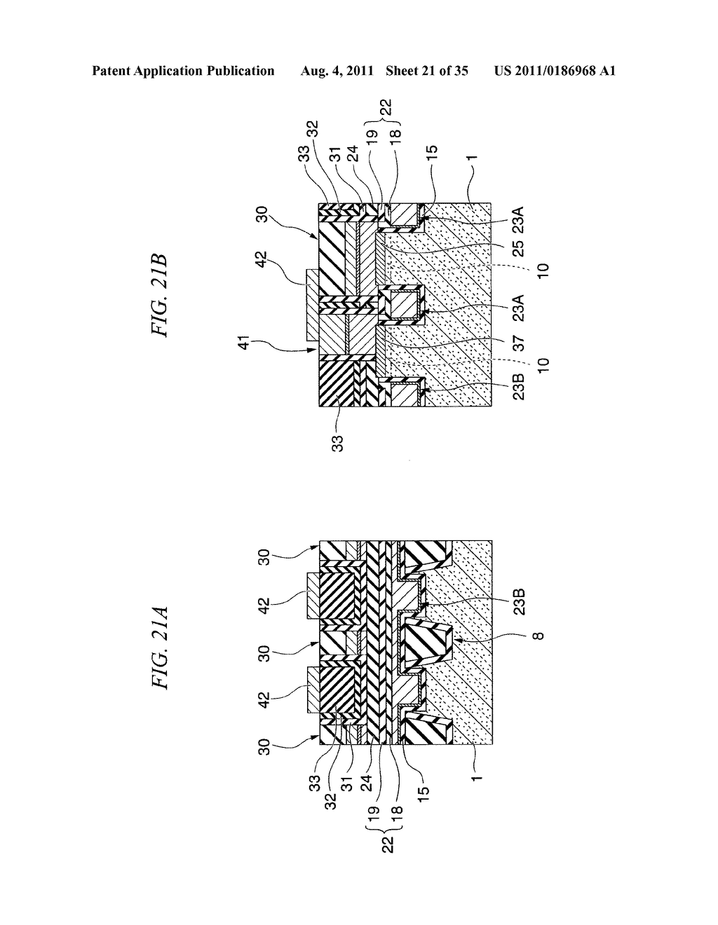 SEMICONDUCTOR DEVICE AND METHOD OF MANUFACTURING THE SAME - diagram, schematic, and image 22