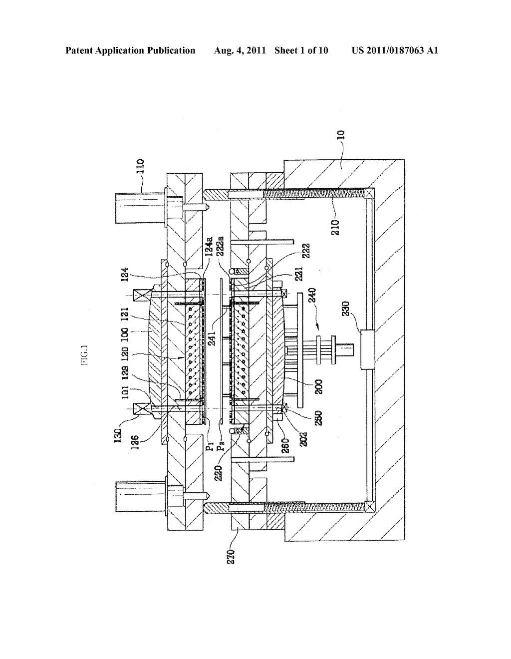 ADHESIVE CHUCK, AND APPARATUS AND METHOD FOR ASSEMBLING SUBSTRATES USING     THE SAME - diagram, schematic, and image 02