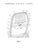 SEAT BACK ASSEMBLY diagram and image