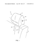 ADJUSTABLE VEHICLE HEAD RESTRAINT ASSEMBLY diagram and image