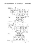 HYDRAULIC BRAKING ARCHITECTURE FOR AIRCRAFT HAVING BRAKES WITH     HALF-CAVITIES diagram and image