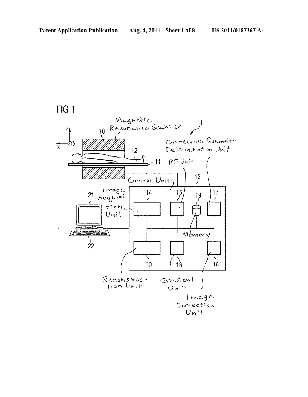 METHOD AND MAGNETIC RESONANCE SYSTEM TO REDUCE DISTORTIONS IN DIFFUSION     IMAGING - diagram, schematic, and image 02