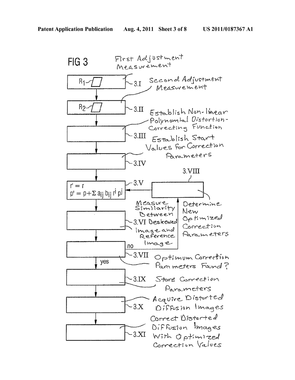 METHOD AND MAGNETIC RESONANCE SYSTEM TO REDUCE DISTORTIONS IN DIFFUSION     IMAGING - diagram, schematic, and image 04