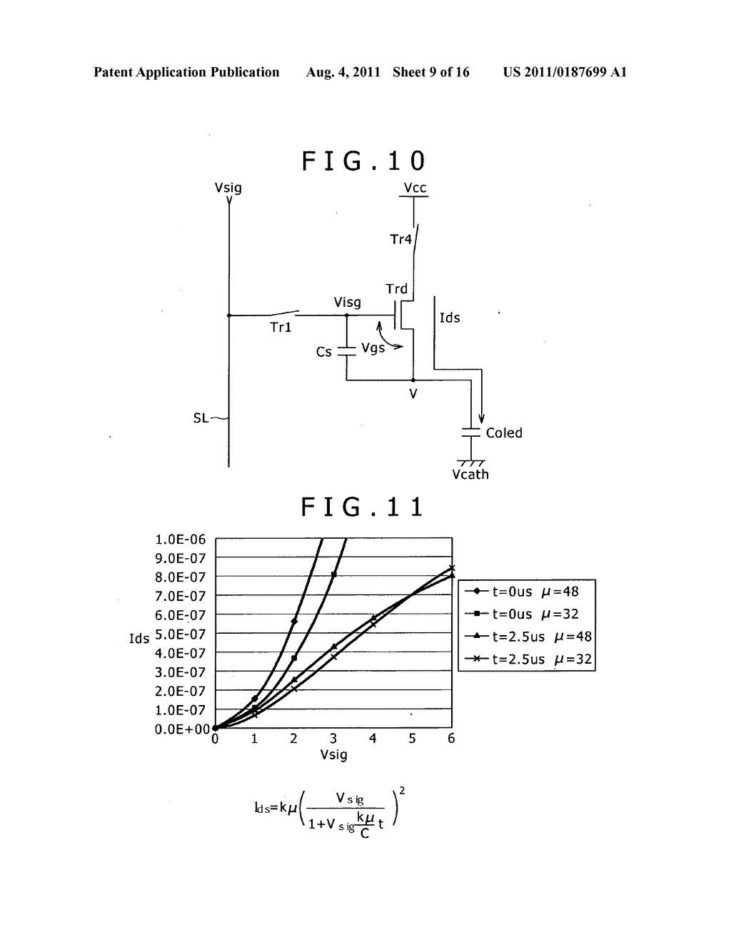 Pixel circuit, display and driving method thereof - diagram, schematic, and image 10