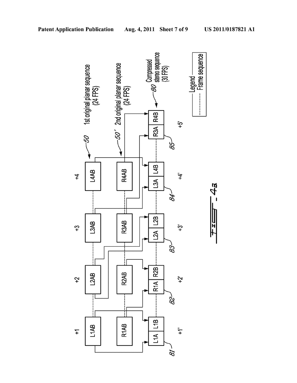 PROCESS AND SYSTEM FOR ENCODING AND PLAYBACK OF STEREOSCOPIC VIDEO     SEQUENCES - diagram, schematic, and image 08