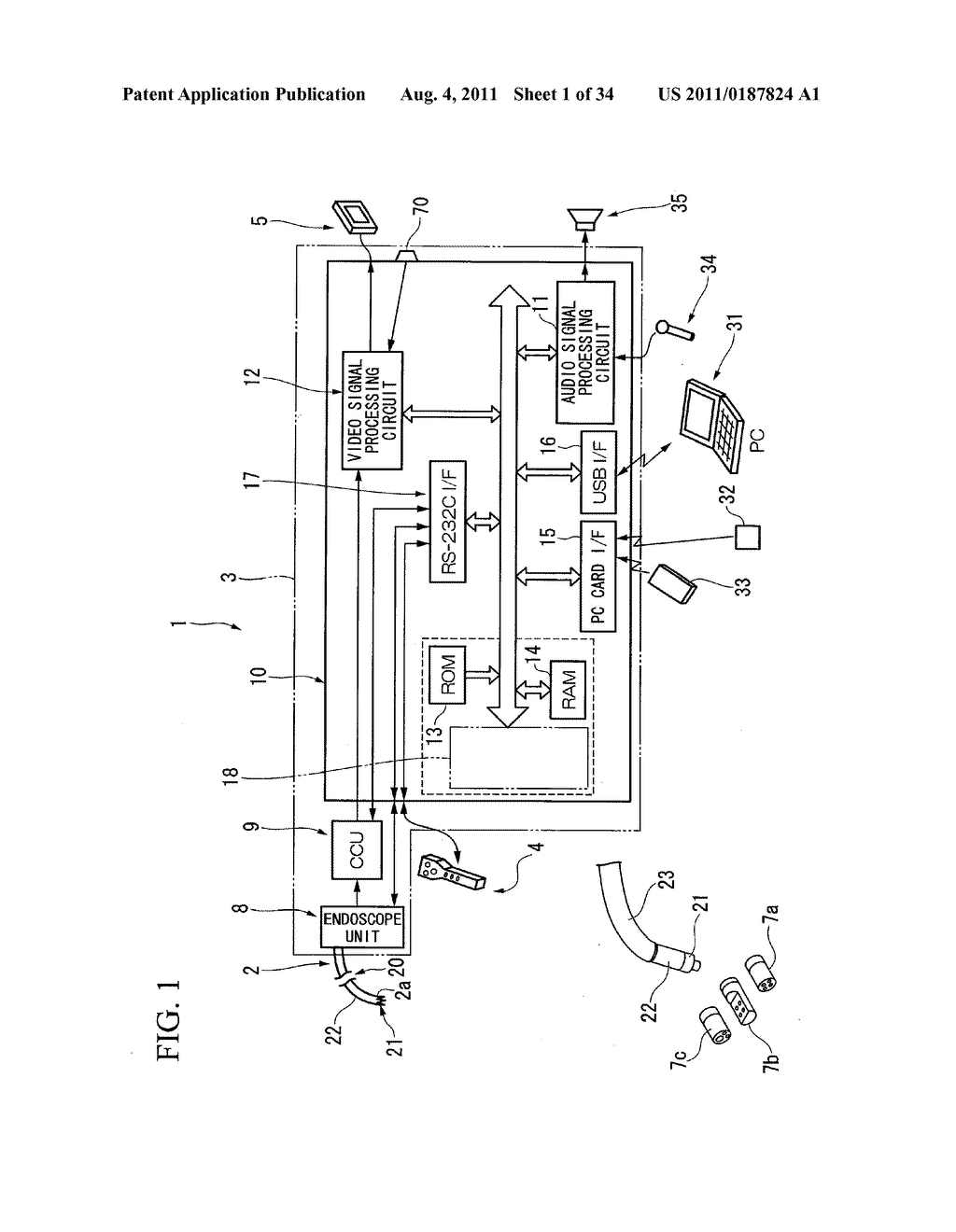 ENDOSCOPE APPARATUS AND MEASUREMENT METHOD - diagram, schematic, and image 02