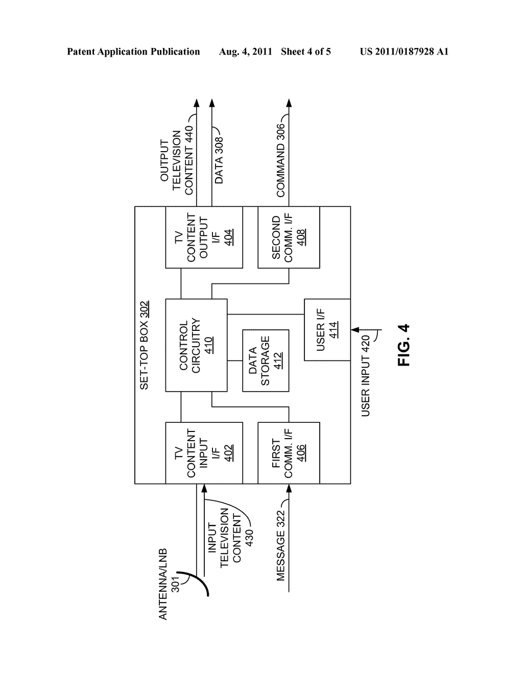 ELECTRONIC APPLIANCE STATUS NOTIFICATION VIA A HOME ENTERTAINMENT SYSTEM - diagram, schematic, and image 05