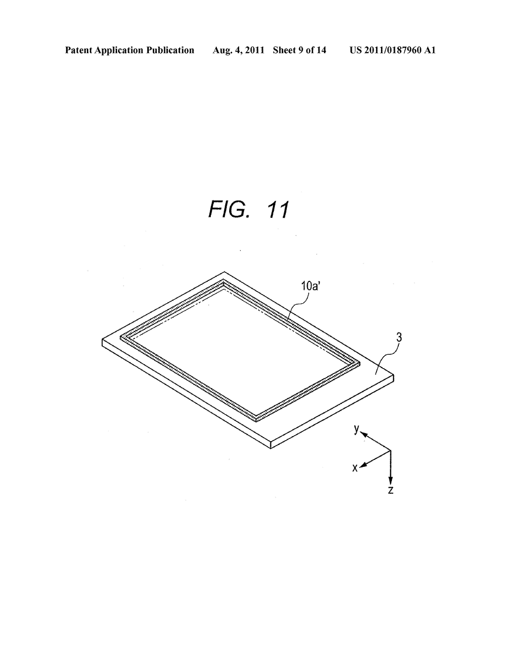 DISPLAY DEVICE AND MANUFACTURING METHOD THEREOF - diagram, schematic, and image 10