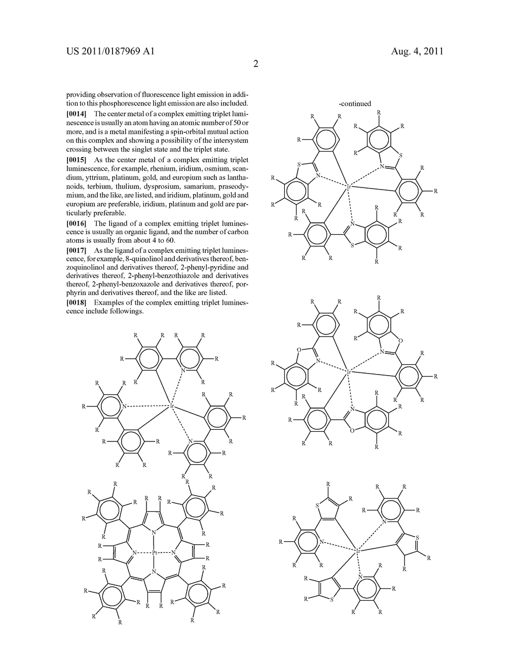 POLYMERIC LIGHT EMITTING SUBSTANCE AND POLYMER LIGHT EMITTING DEVICE USING     THE SAME - diagram, schematic, and image 03