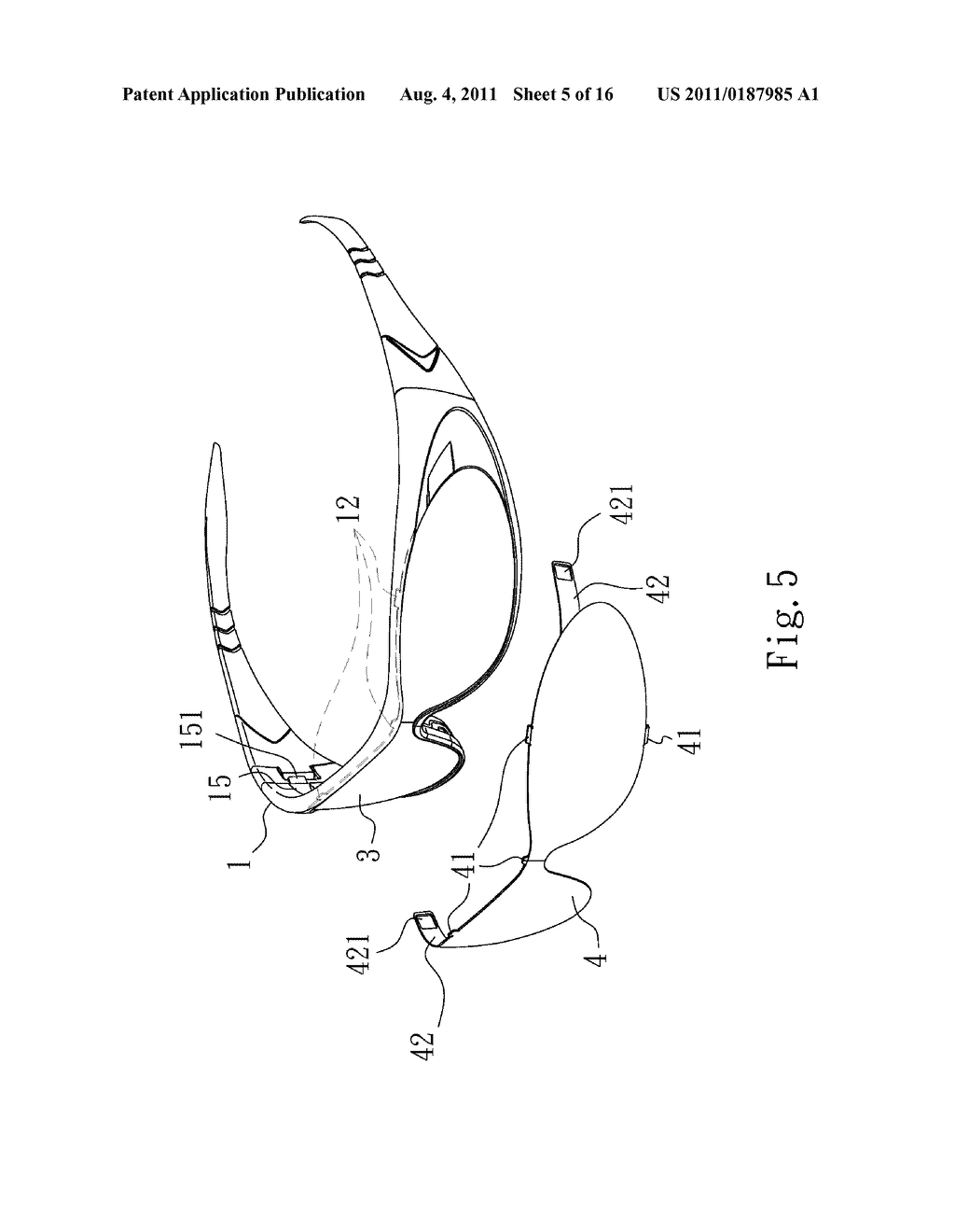 SUNGLASSES STRUCTURE - diagram, schematic, and image 06