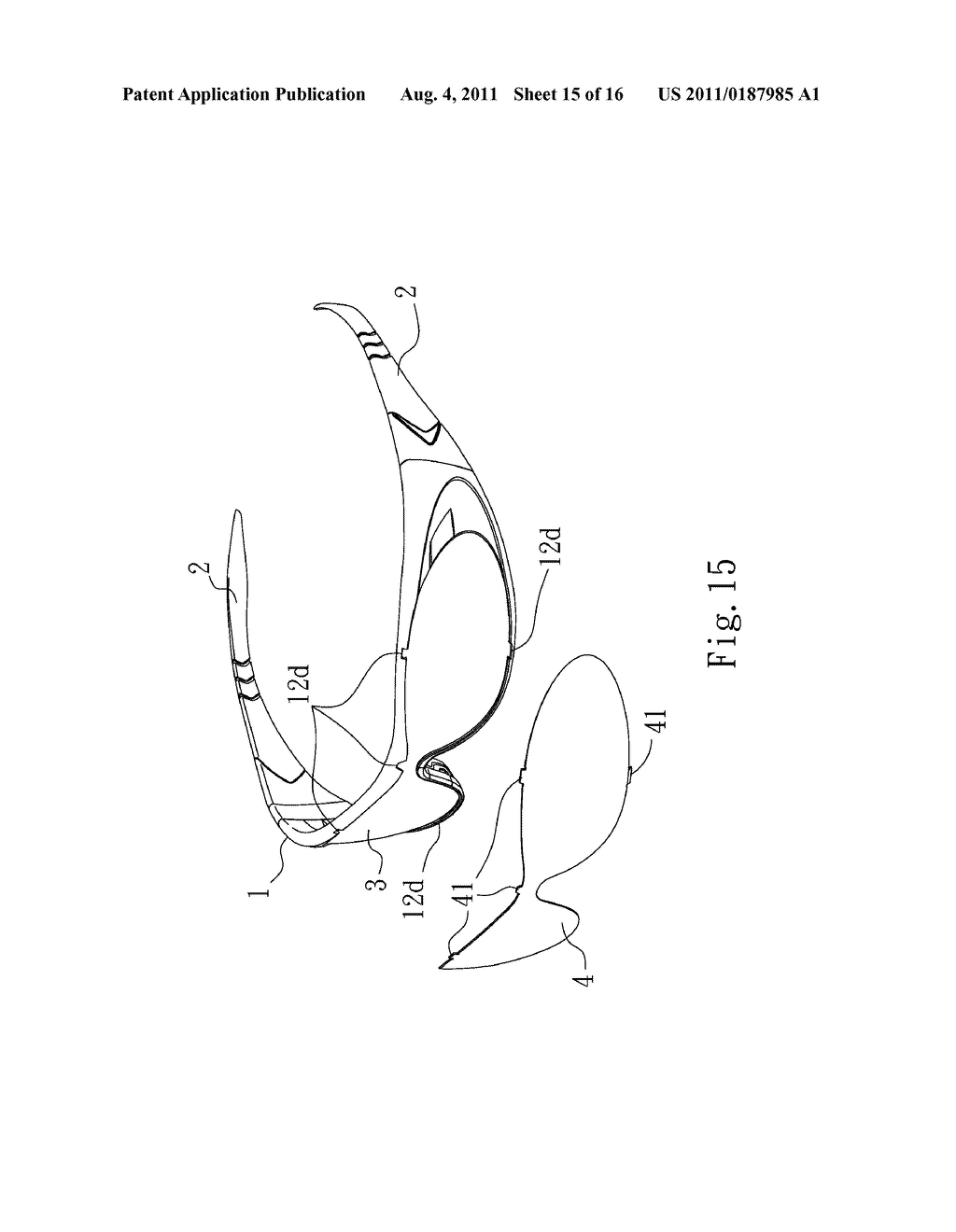 SUNGLASSES STRUCTURE - diagram, schematic, and image 16