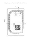 Hologram-including medium, hologram-including medium producing apparatus,     and information authentication method diagram and image