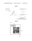 Hologram-including medium, hologram-including medium producing apparatus,     and information authentication method diagram and image