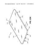 Portable Electronic Device Housing with Outer Glass Surfaces diagram and image