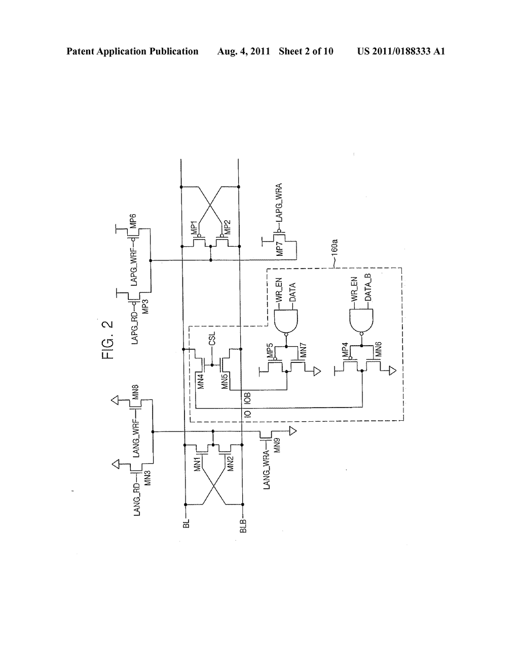 SEMICONDUCTOR MEMORY DEVICE AND METHOD OF DRIVING THE SAME - diagram, schematic, and image 03