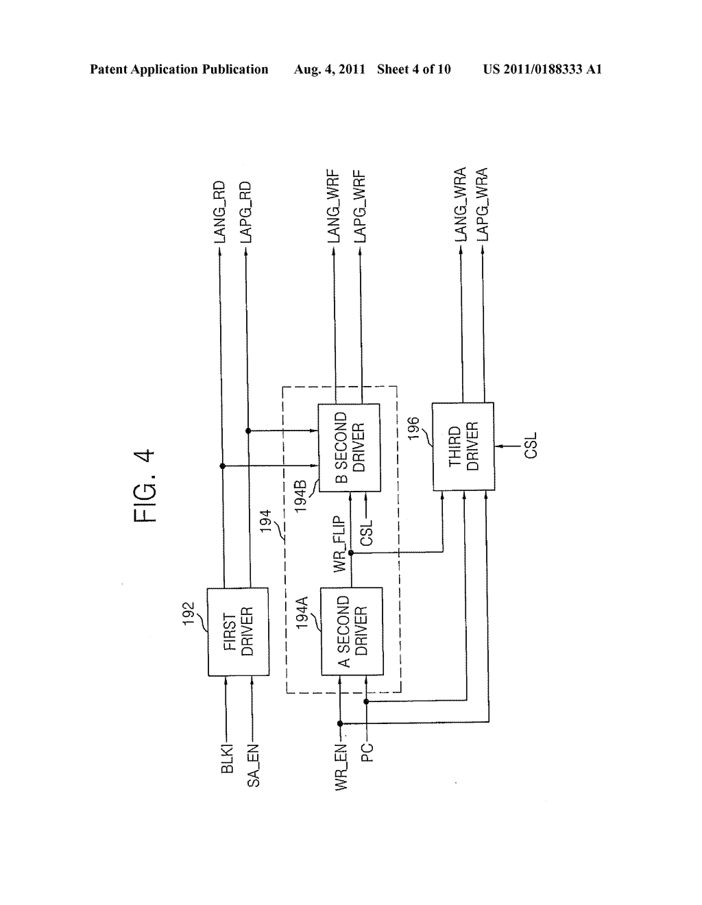 SEMICONDUCTOR MEMORY DEVICE AND METHOD OF DRIVING THE SAME - diagram, schematic, and image 05