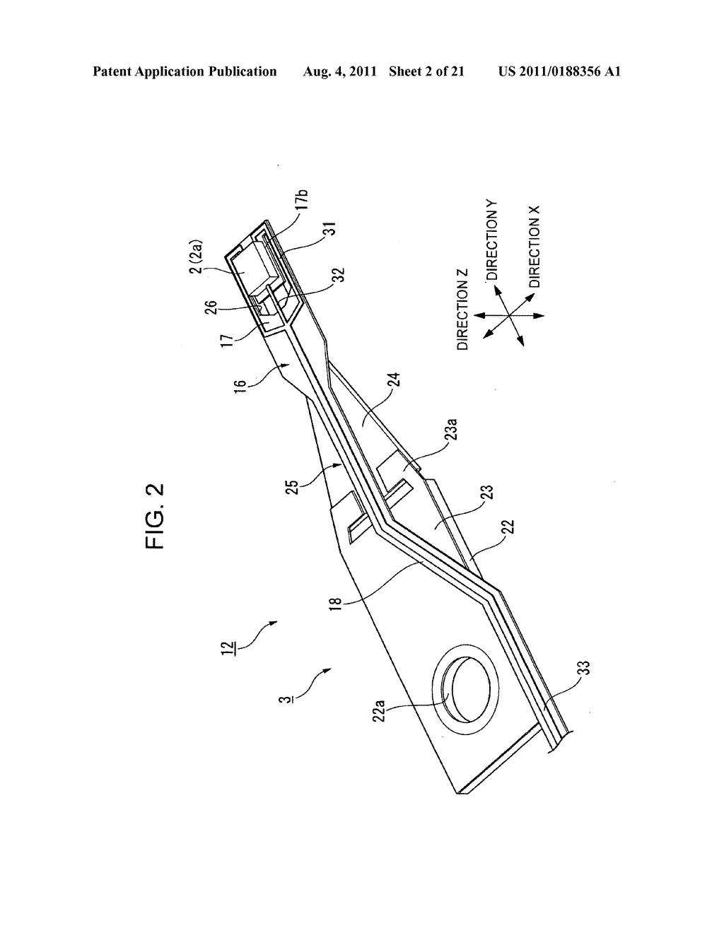 HEAD GIMBAL ASSEMBLY AND DATA RECORDING AND REPRODUCING APPARATUS HAVING     THE SAME - diagram, schematic, and image 03