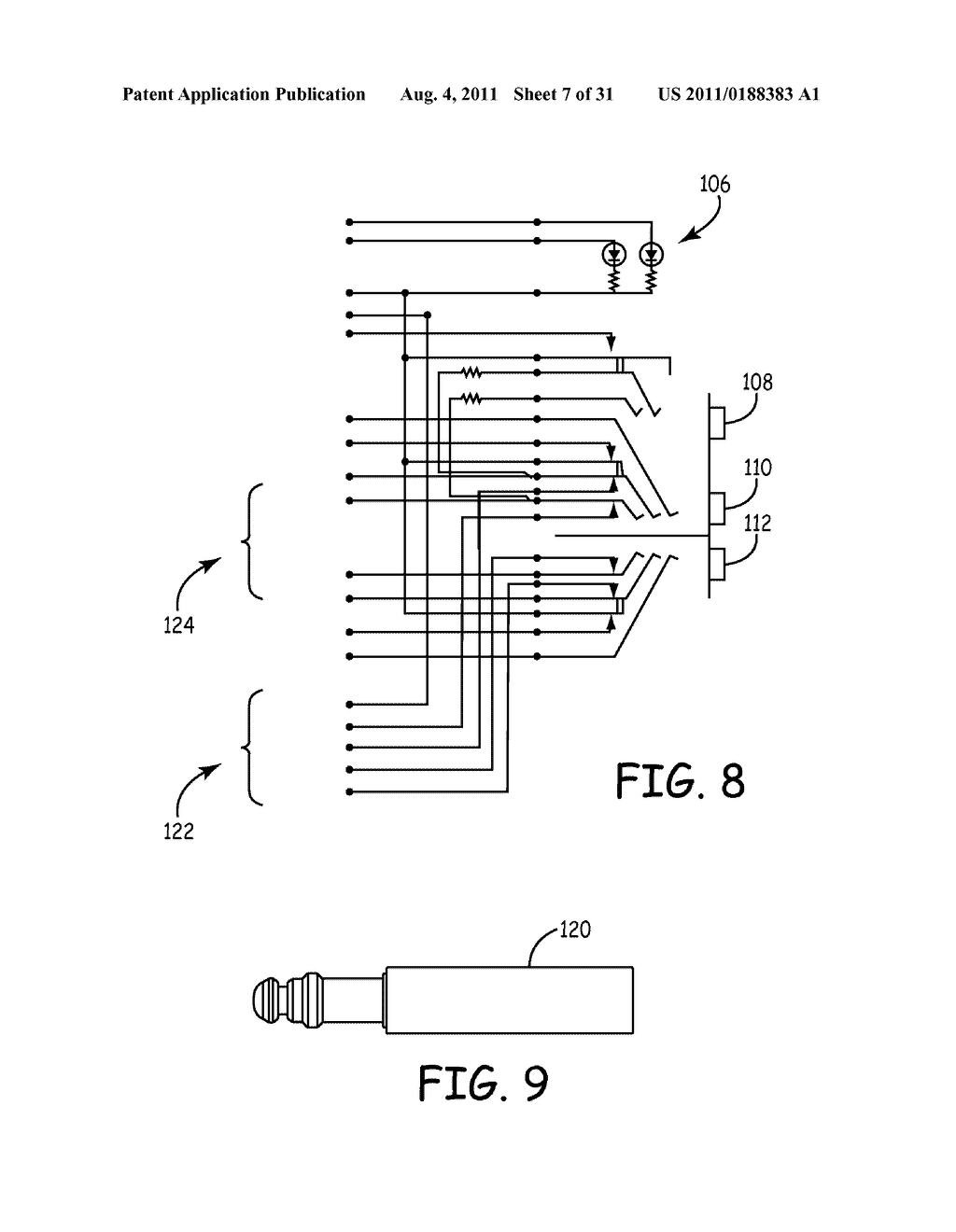 SYSTEM AND METHOD FOR ELECTRONICALLY IDENTIFYING CONNECTIONS OF A     CROSS-CONNECT SYSTEM - diagram, schematic, and image 08