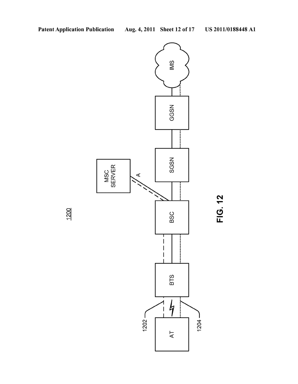 IDENTIFYING A DOMAIN FOR DELIVERY OF MESSAGE SERVICE INFORMATION - diagram, schematic, and image 13