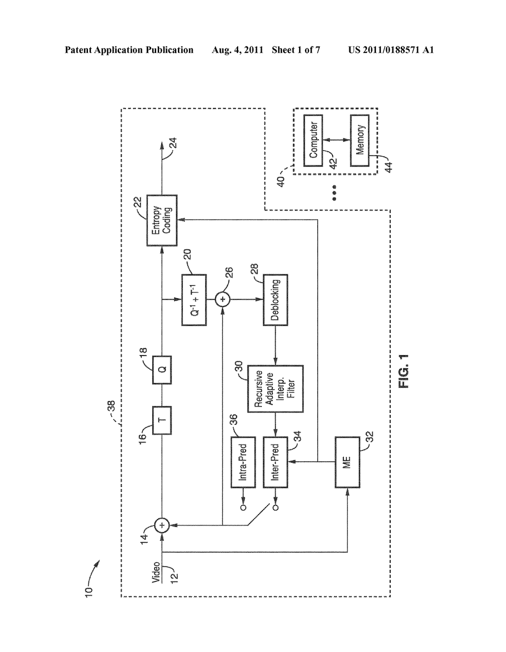 RECURSIVE ADAPTIVE INTERPOLATION FILTERS (RAIF) - diagram, schematic, and image 02