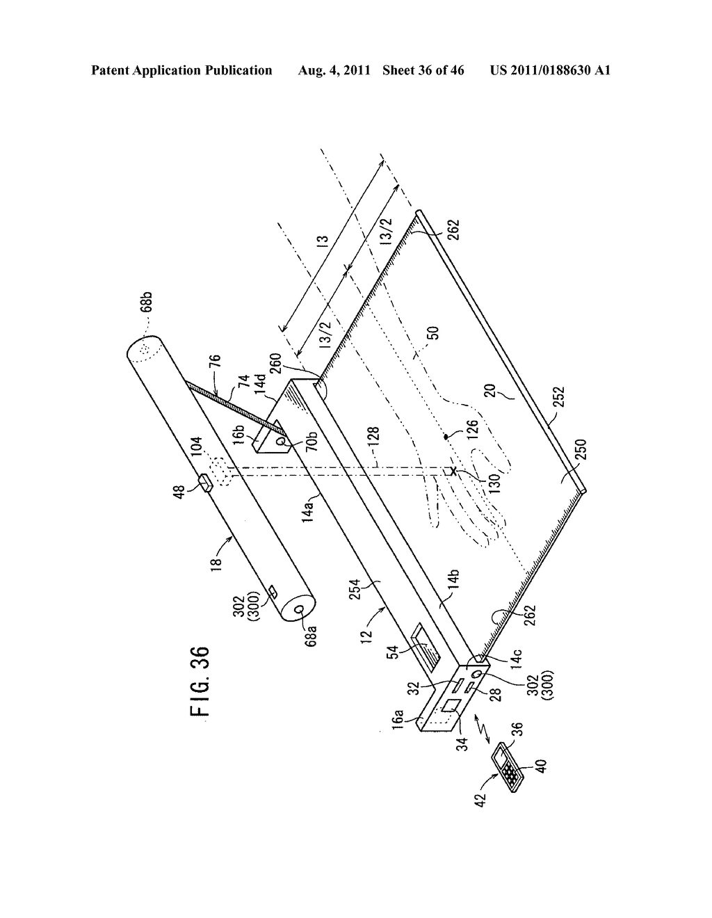 Radiographic image capturing apparatus and radiographic image capturing     system - diagram, schematic, and image 37