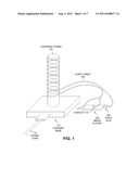 USING AN AUDIO CABLE AS AN INDUCTIVE CHARGING COIL diagram and image