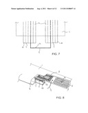 Flat thin dynamic speaker diagram and image