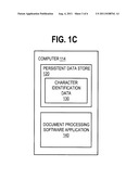 CHARACTER IDENTIFICATION THROUGH GLYPH DATA MATCHING diagram and image