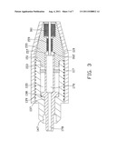 OPTICAL FIBER CONNECTOR diagram and image