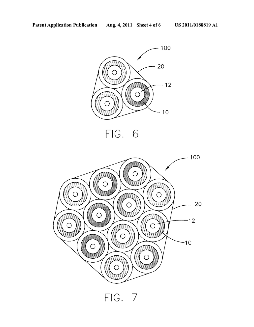 FIBER OPTIC ARRANGEMENT USING FLAT WIDE WTER SWELLABLE BINDER FOR SUBUNIT     ACCESS - diagram, schematic, and image 05