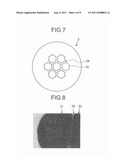 MANUFACTURING METHOD OF PHOTONIC BAND GAP FIBER AND PHOTONIC BAND GAP     FIBER diagram and image