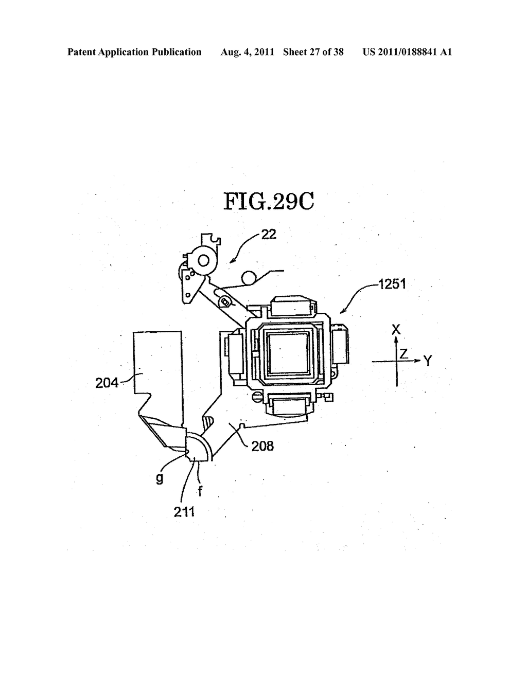 Image Blur Correction Device and Imaging Apparatus Equipped Therewith - diagram, schematic, and image 28