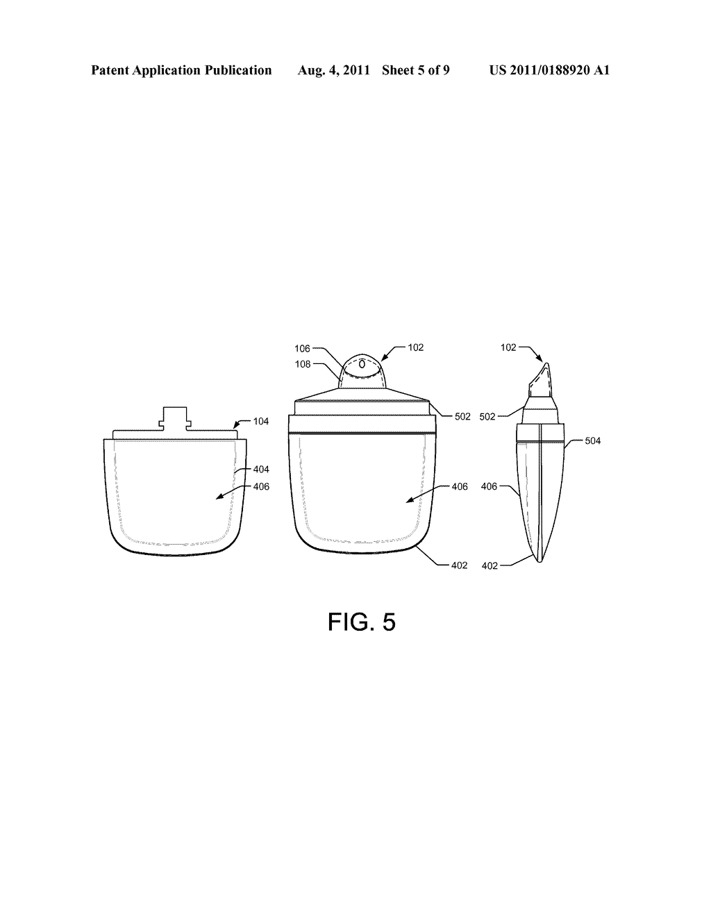 Clear Cosmetic Tip with Opaque Core - diagram, schematic, and image 06