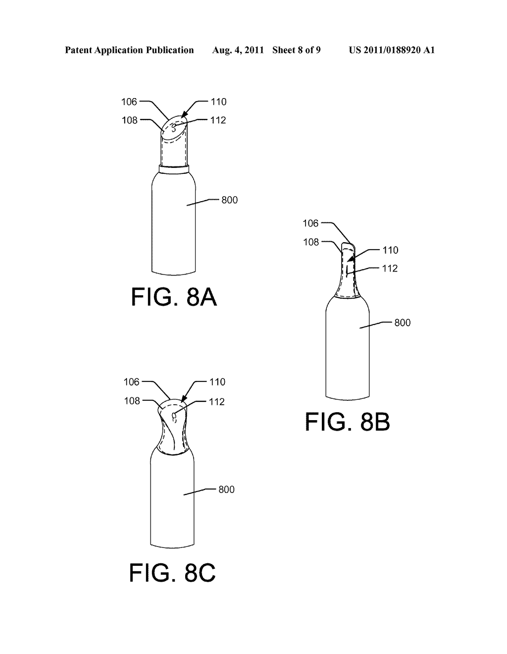 Clear Cosmetic Tip with Opaque Core - diagram, schematic, and image 09