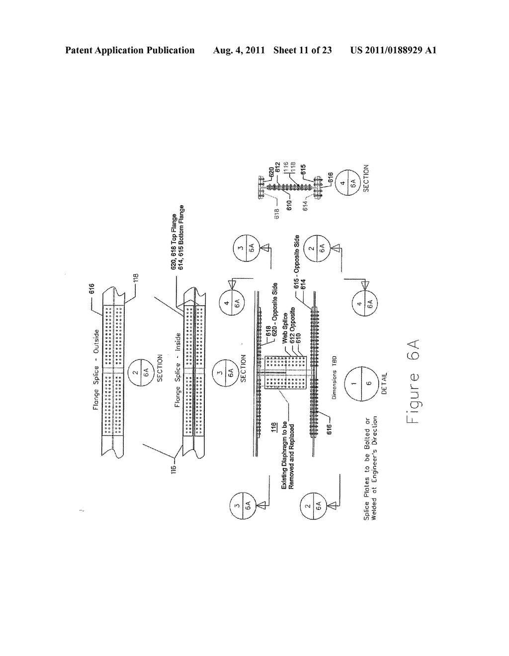 HIGHWAY OVERPASS BRIDGE MODIFICATION SYSTEM AND METHOD - diagram, schematic, and image 12