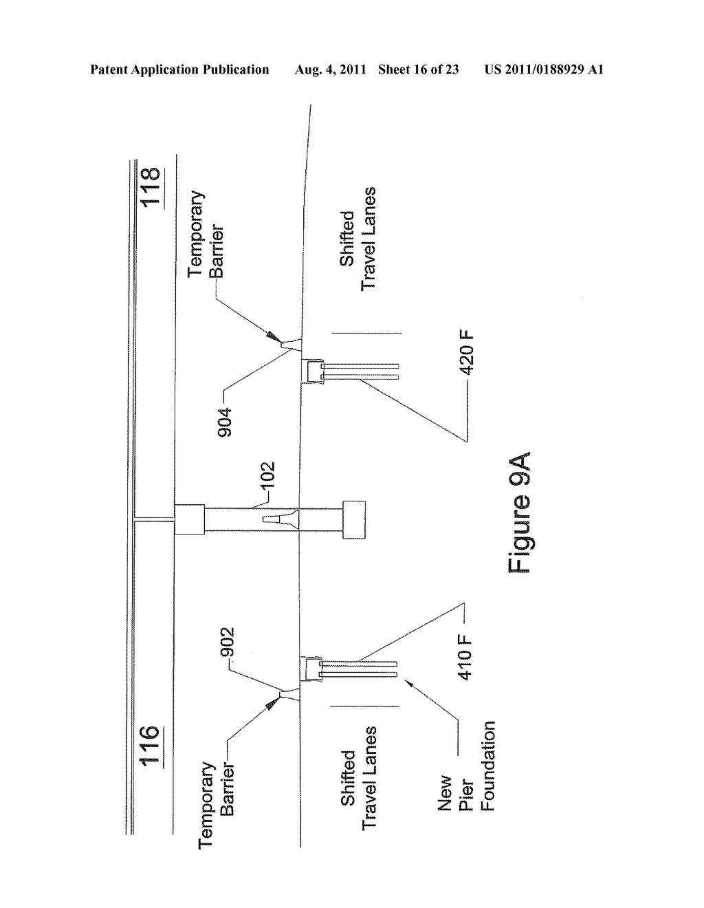 HIGHWAY OVERPASS BRIDGE MODIFICATION SYSTEM AND METHOD - diagram, schematic, and image 17