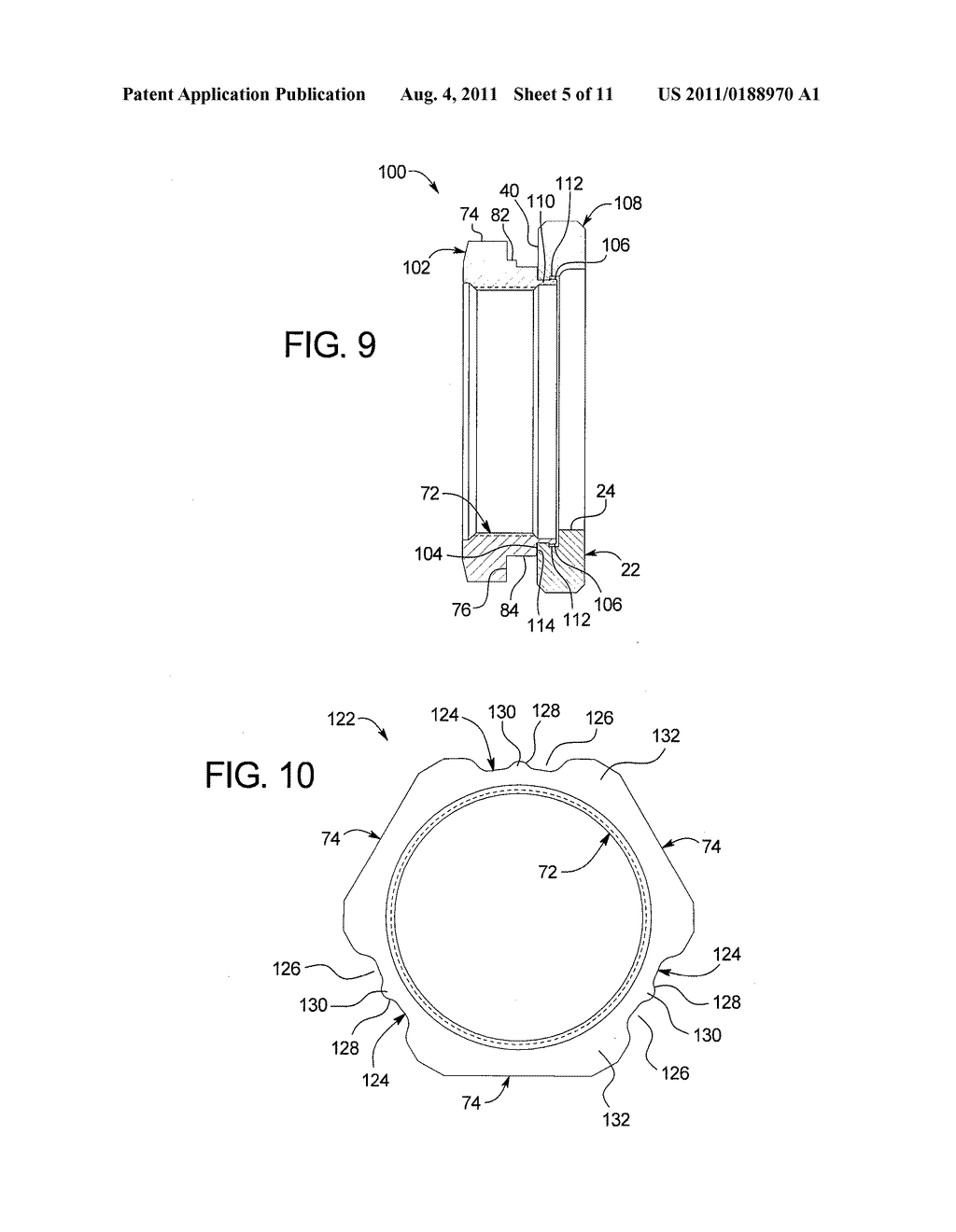 LOCKING NUT - diagram, schematic, and image 06