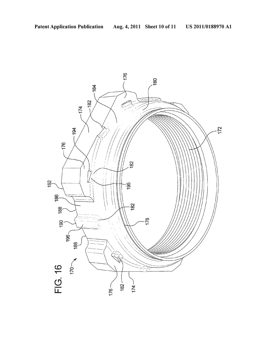 LOCKING NUT - diagram, schematic, and image 11